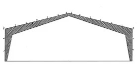 gabled